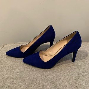 Bar III blue pumps